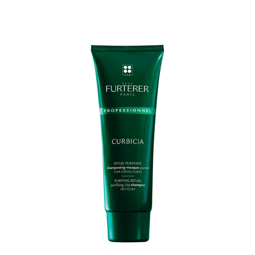 Shampoing-masque pureté "Curbicia" à l'argile absorbante - Pour le cuir chevelu gras (250ml/8.45oz)