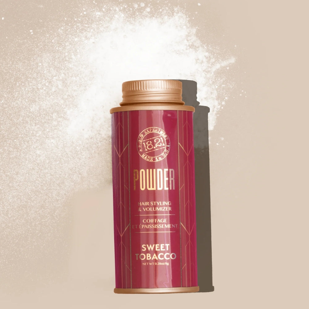 18.21 Man Made - Poudre coiffante et épaississante "Sweet Tobacco Powder" (8g/0.28oz)