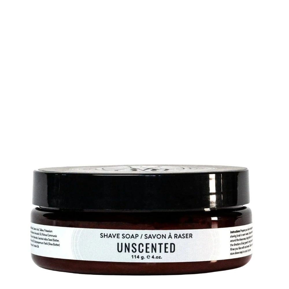 Educated Beards - Savon à raser "Unscented" (114g/4.0oz)
