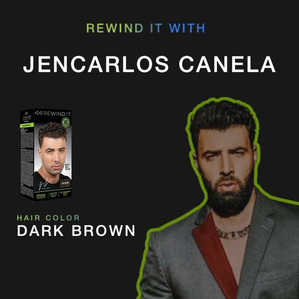 Coloration solution couleurs pour les cheveux - Brun foncé