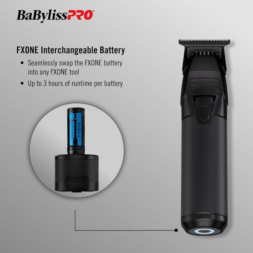 Tondeuse de finition métallique à batterie interchangeable Système FXONE "FX799MB" - BlackFX