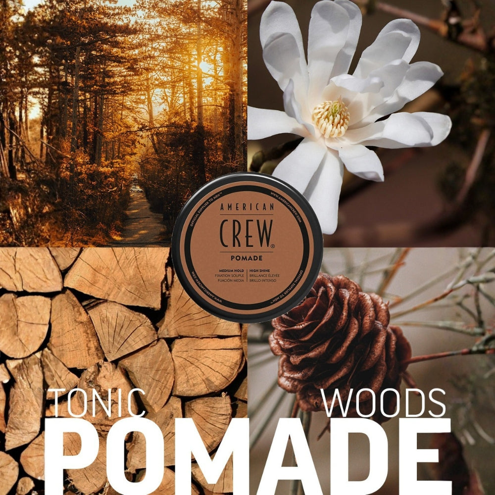 Cire coiffante "Pomade" - Tenue moyenne et brillance élevée (85g/3.0oz)