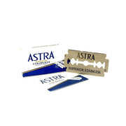Astra - Lames de rasoir "Superior Stainless Double Edge" (paquet de 5)