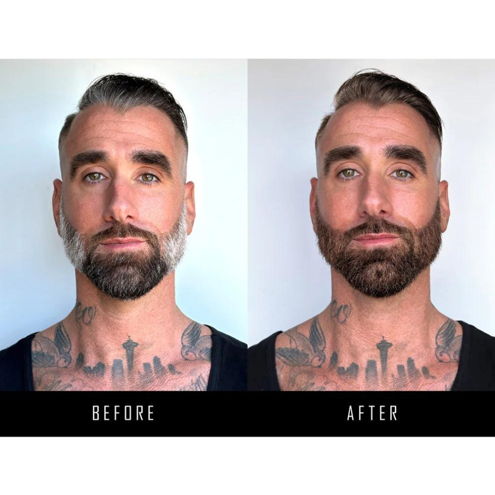 Coloration solutions couleurs pour barbe et moustache - Brun clair