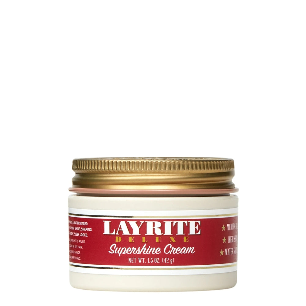 Crème "Supershine Cream" - Tenue moyenne, brillance élevé