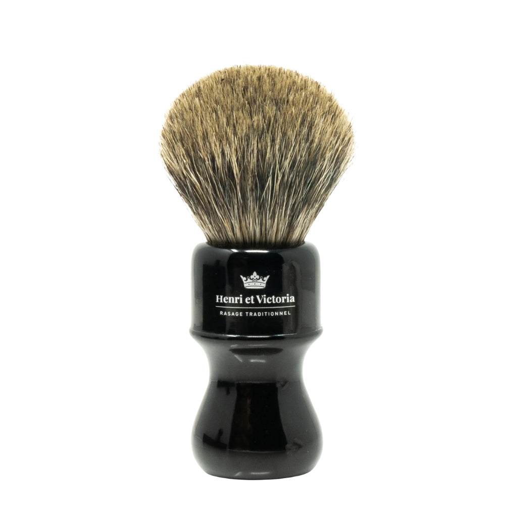 The Crown Pure Badger Shaving Brush - Medium (24mm/0.94")