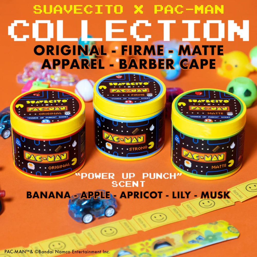 X Pac-Man - Pommade "Firm Strong Hold" Édition Power Up Punch - Tenue extra forte brillance moyenne (113ml/4.0oz)