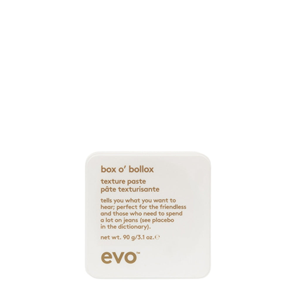 Pâte texturisante "Box o' bollox" - Tenue extra ferme et fini mat