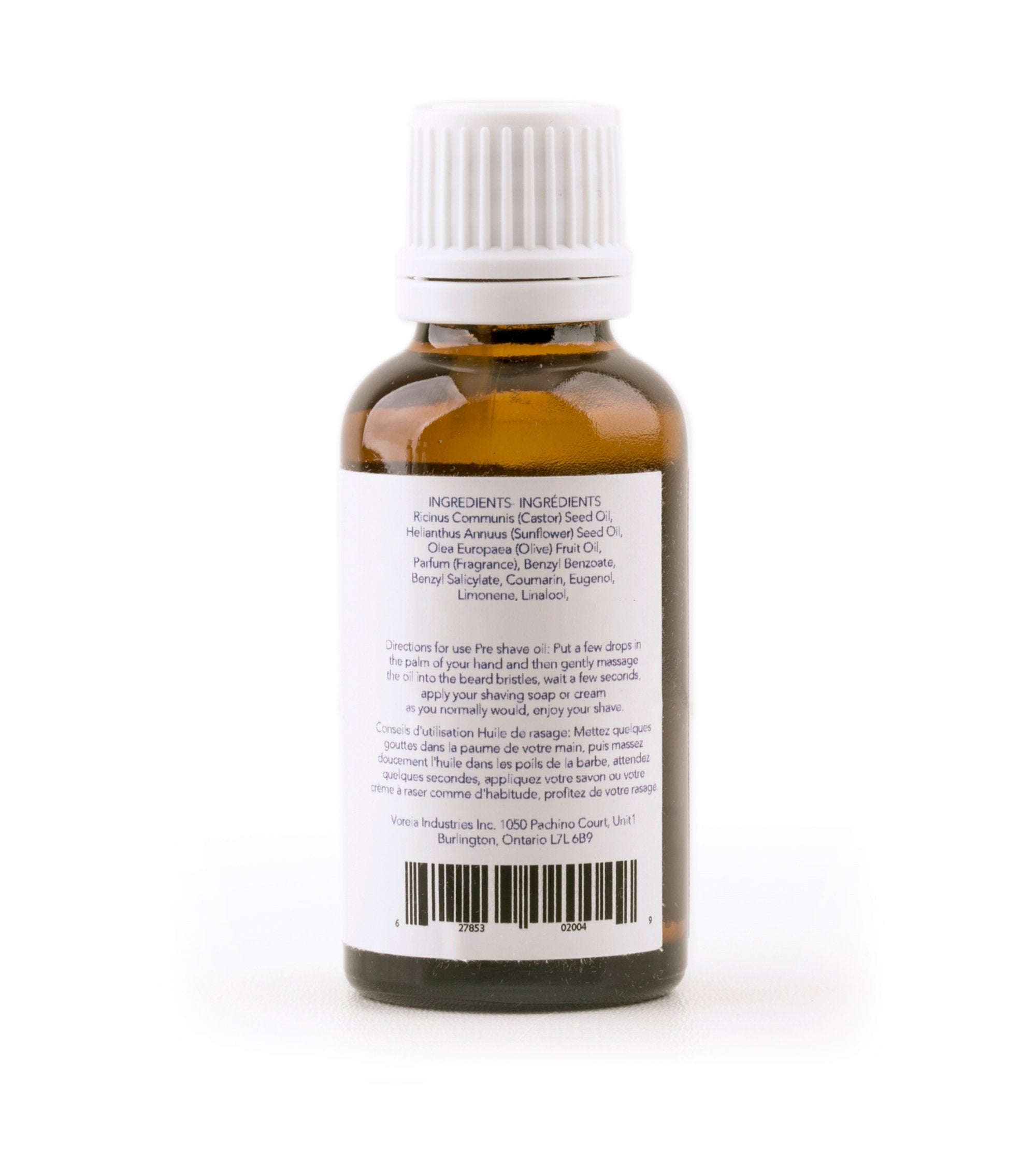 Huile de pré-rasage - Bois de santal (30g/1.0oz)