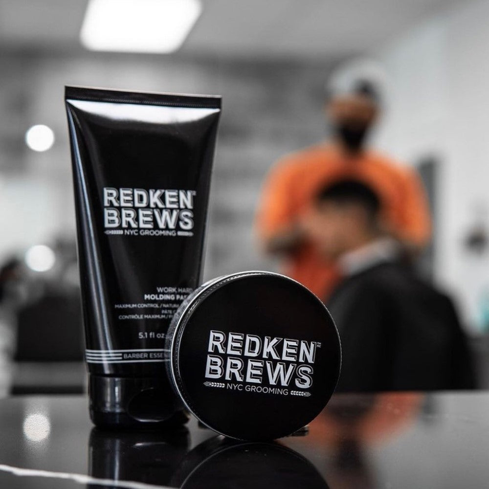 Pâte de modelage "Work Hard" - Tenue ferme et fini naturel (150ml/5.1oz)