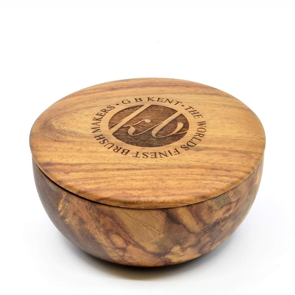 KENT. - Savon de rasage dans un bol en bois  (120g/4,23oz) - SB6