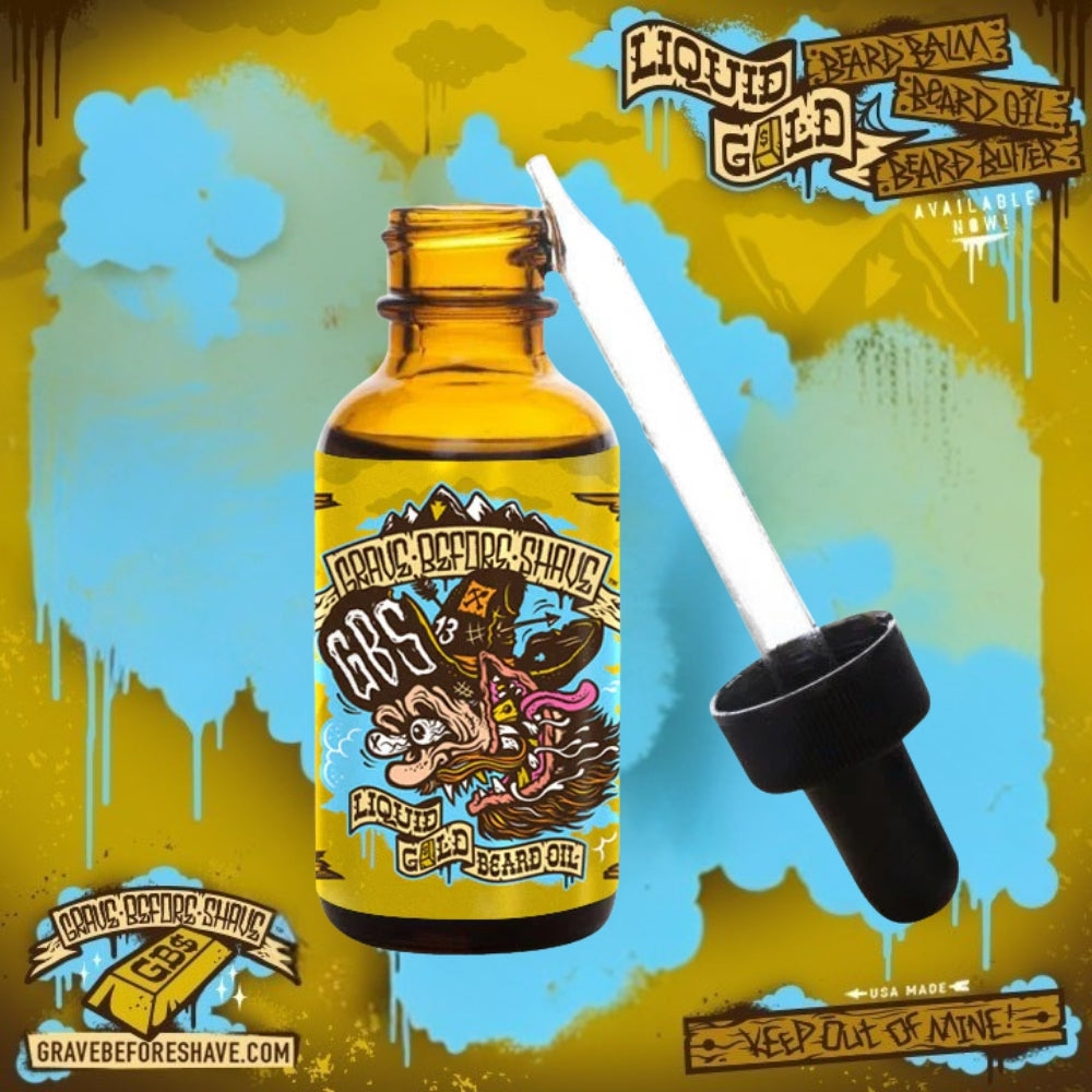 Huile à barbe "Liquid Gold" (30ml/1.0oz)