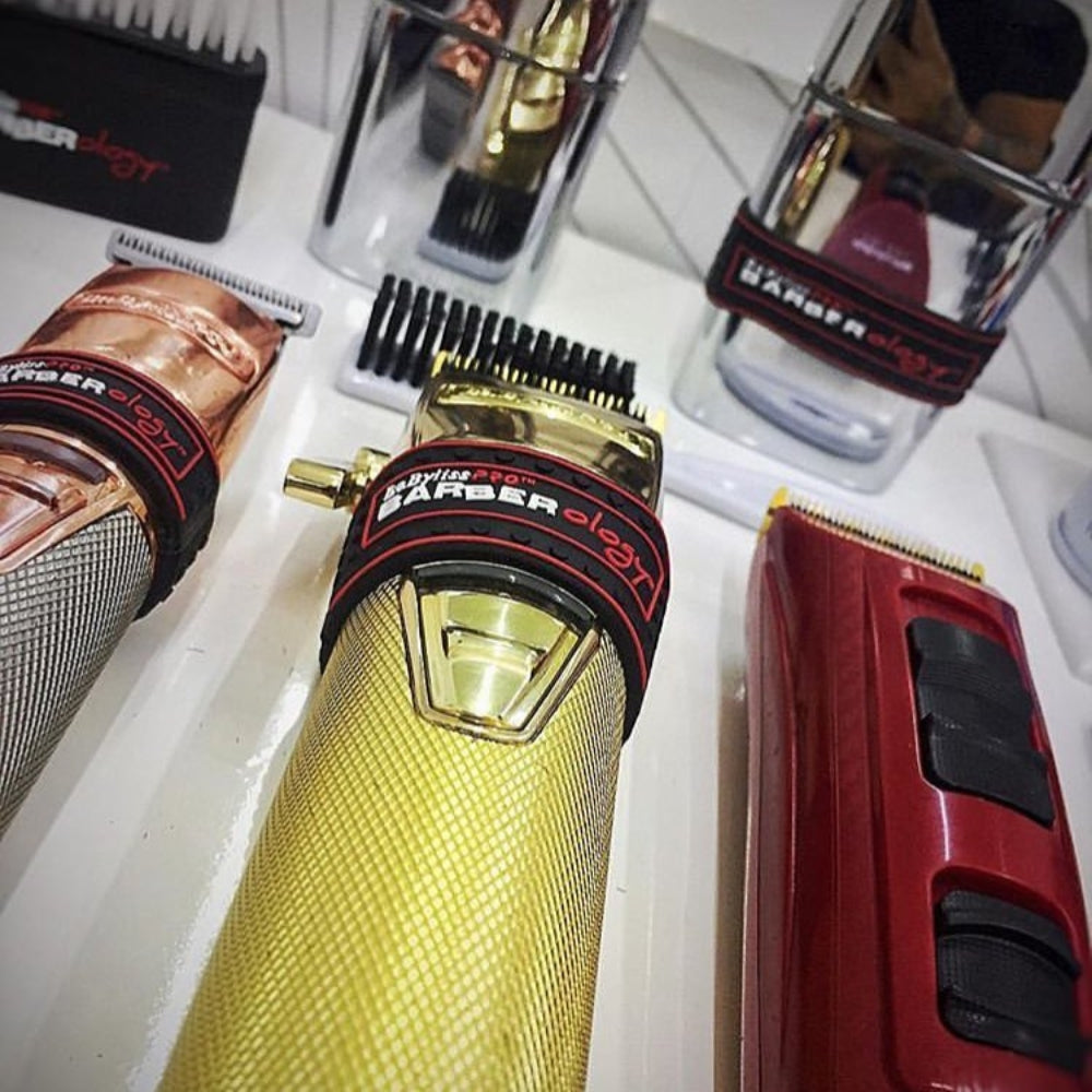 Ensemble de 3 manchons antidérapant "Barberology Clipper Grips"