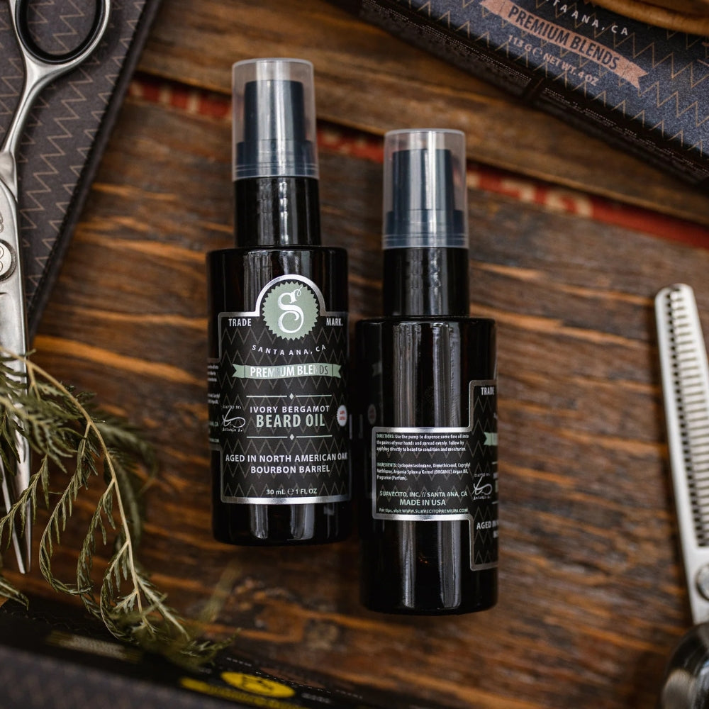 Huile à barbe "Premium Blends Beard Oil" - Bergamote (30ml/1.0oz)