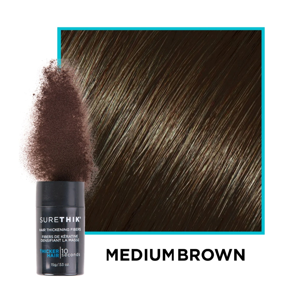 Hair Thickening Fibers (15g/0.53oz) Medium Brown