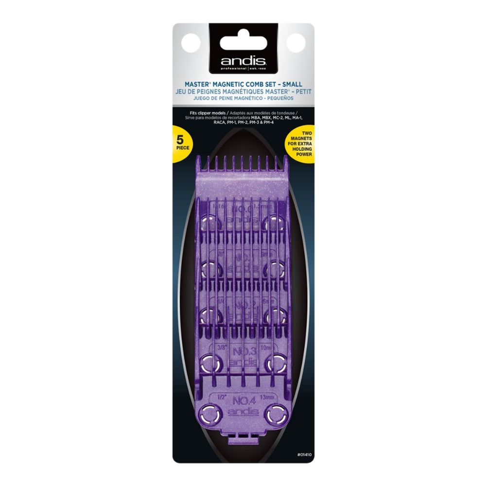 Master Magnetic Comb Set 5-Piece Magnetic Comb Set - Small