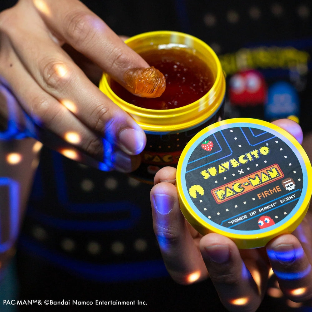 X Pac-Man - Pommade "Firm Strong Hold" Édition Power Up Punch - Tenue extra forte brillance moyenne (113ml/4.0oz)