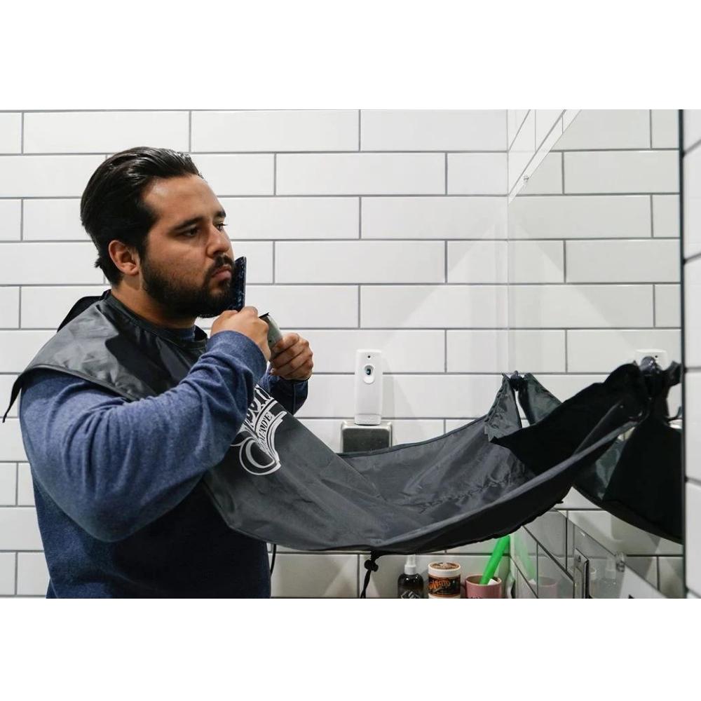 Cape de soin "Beard Grooming Cape" - Noir