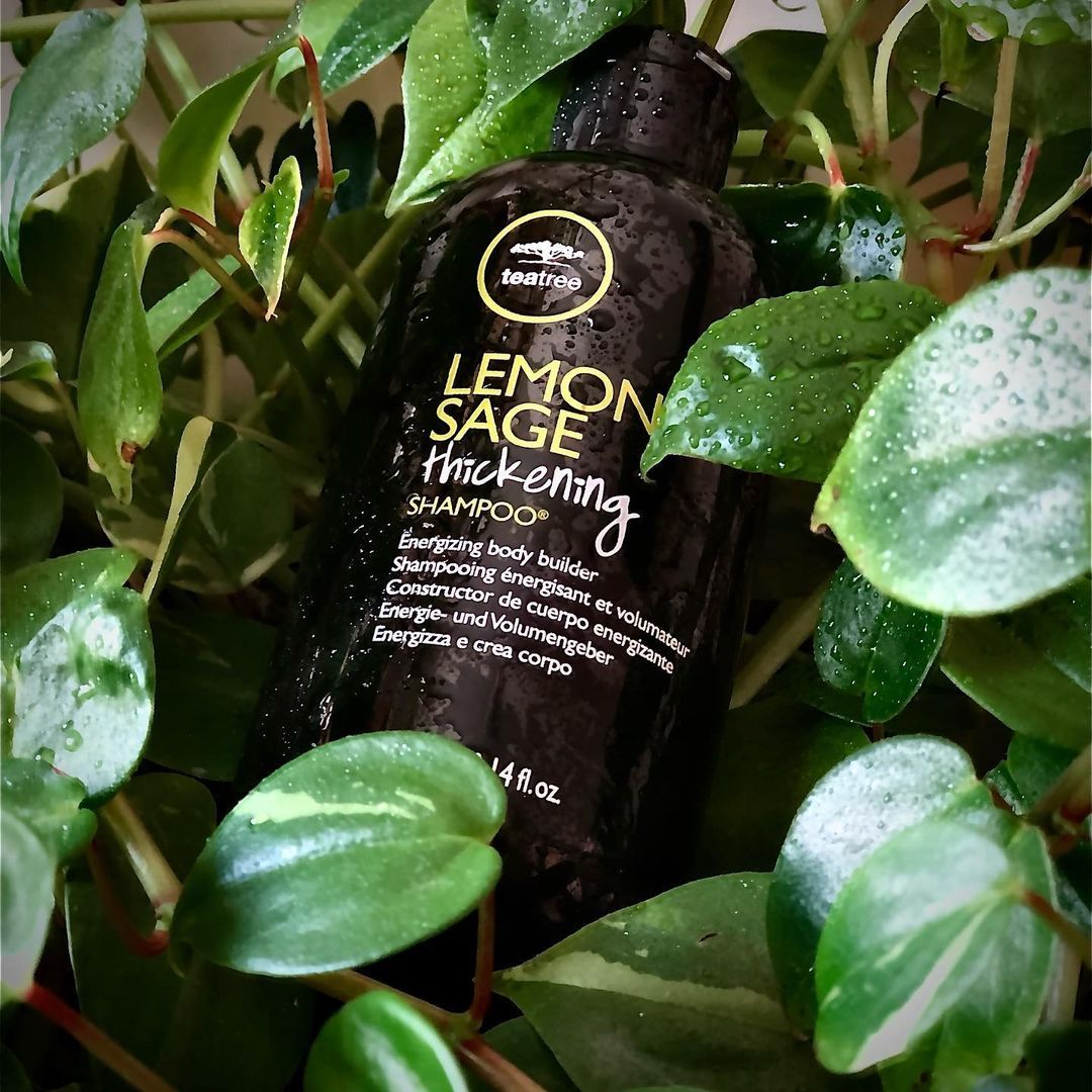 Trio "Thickening" Shampooing, conditionneur et vaporisateur épaississant "Lemon Sage" (2x 300ml/10.14oz, 75ml/2.5oz)