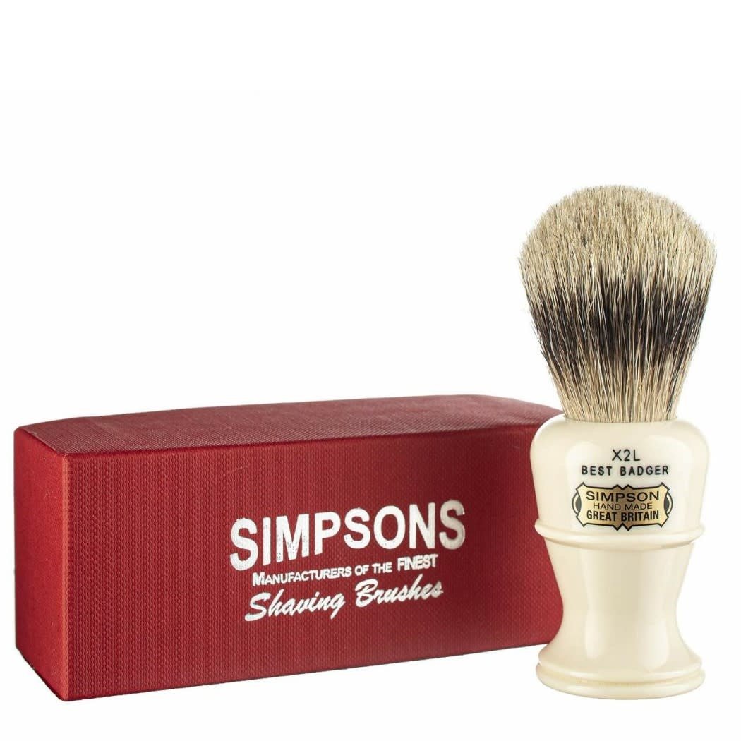 Blaireau - Colonel X2L "Best Badger" Ivoire - Medium (21mm/0,83")