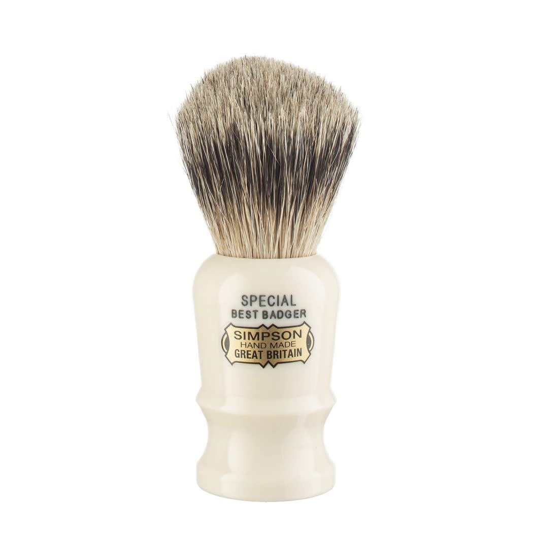 Blaireau - Special S1 ''Best Badger'' Ivoire - Petit (18mm/0,71'')