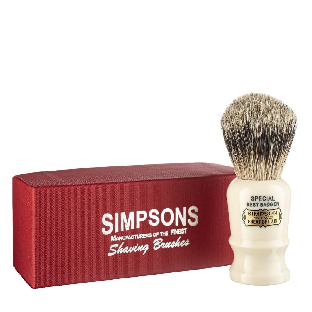 Blaireau - Special S1 ''Best Badger'' Ivoire - Petit (18mm/0,71'')