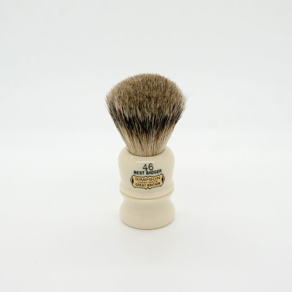 Blaireau - Berkeley 46 "Best Badger" Ivoire - Petit (19mm/0,74")