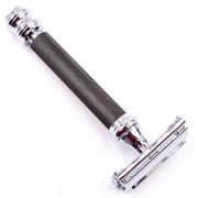 76R Heavyweight safety razor with the Twist to Open head - Graphite