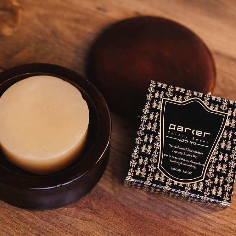 Savon raser - Bois de santal et au beurre de karité (100g/3.53oz)