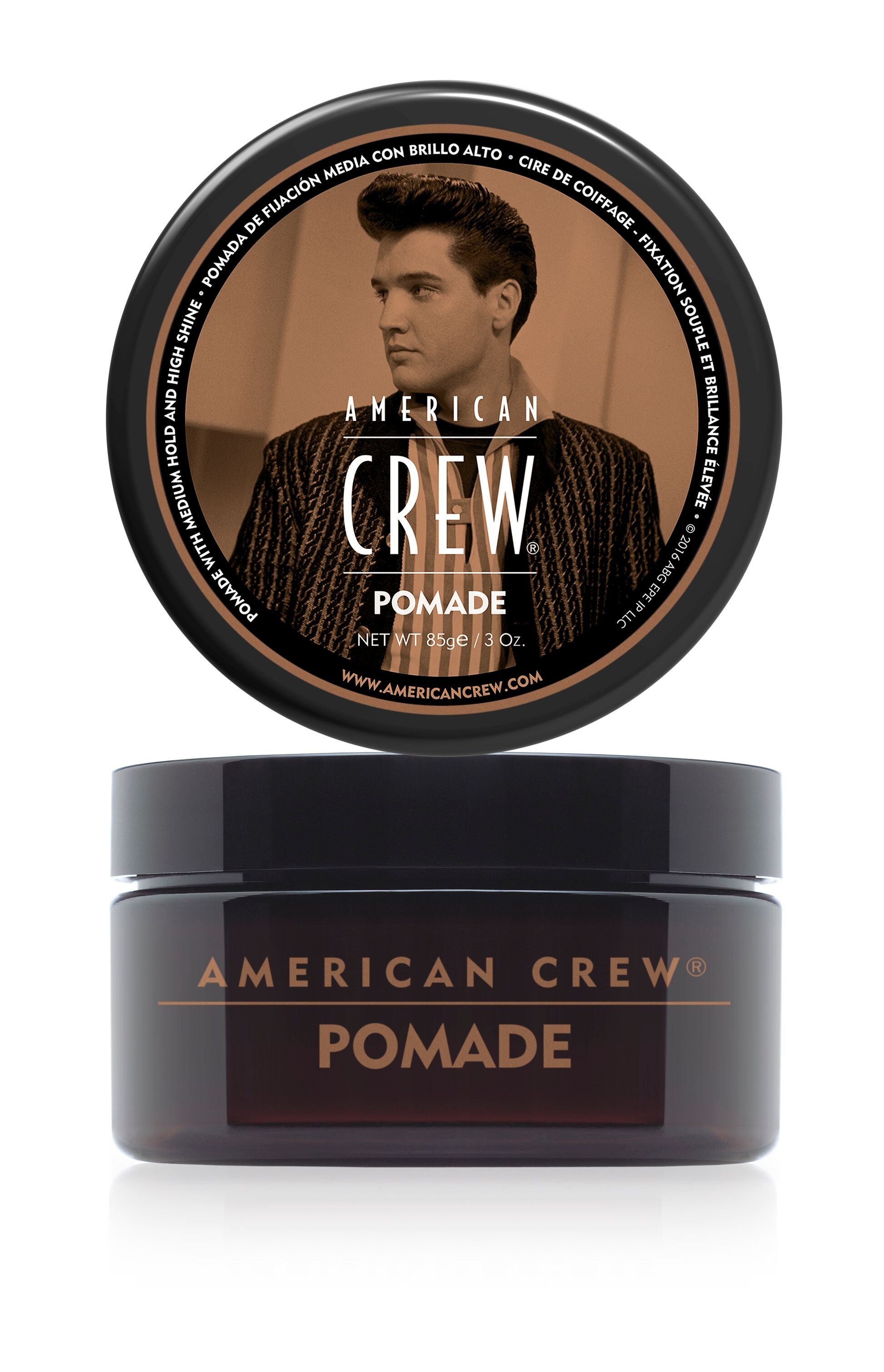 Pomade - Medium hold & high shine (85g/3.0oz)