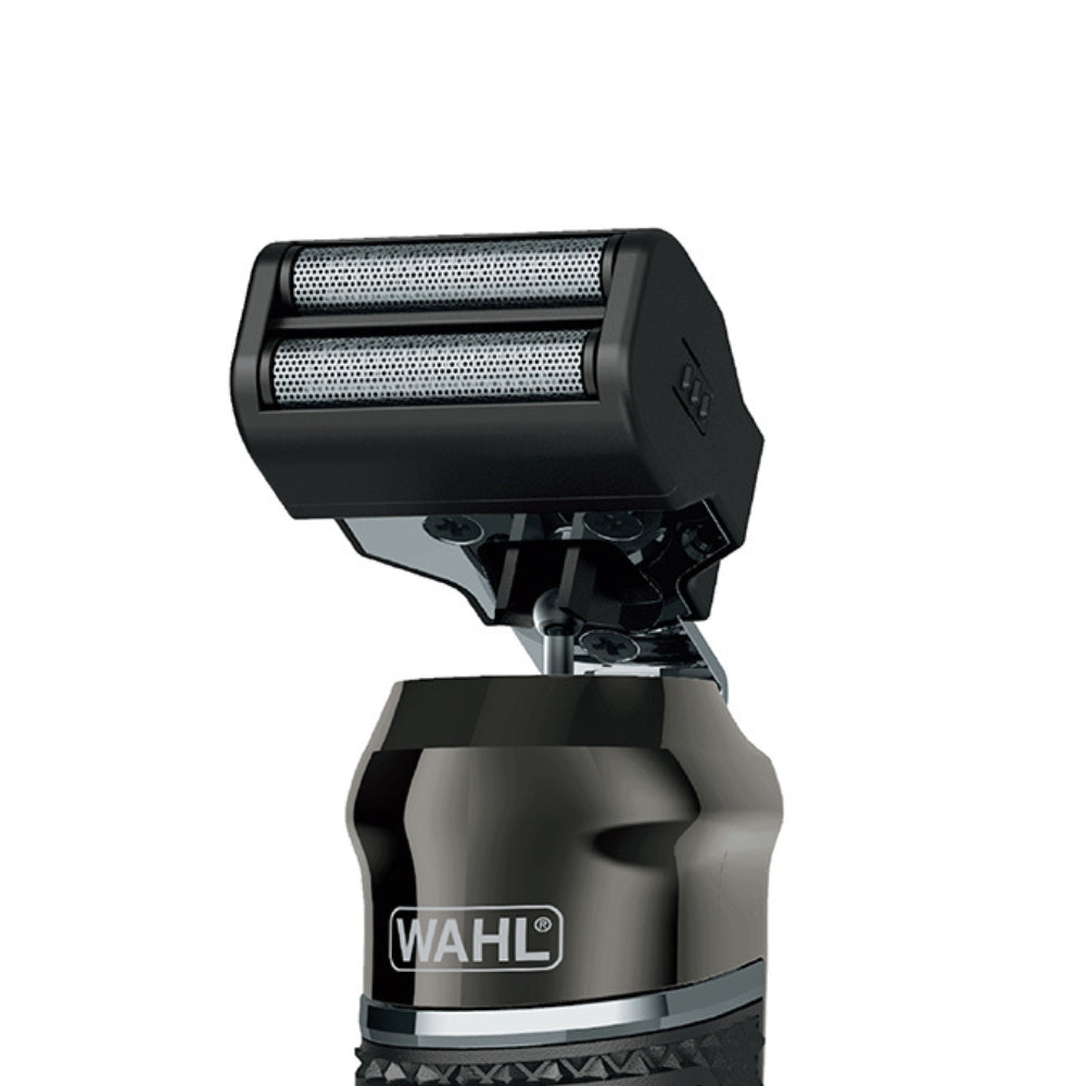 Tondeuse sans fil "Pro Series High Visibility Trimmer" avec 3 têtes interchangeables et 8 guides de coupe - Noir