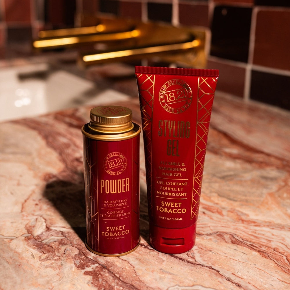 18.21 Man Made - Gel coiffant "Styling Gel Sweet Tobacco" - Souple et nourrissant (100ml/3.4oz)