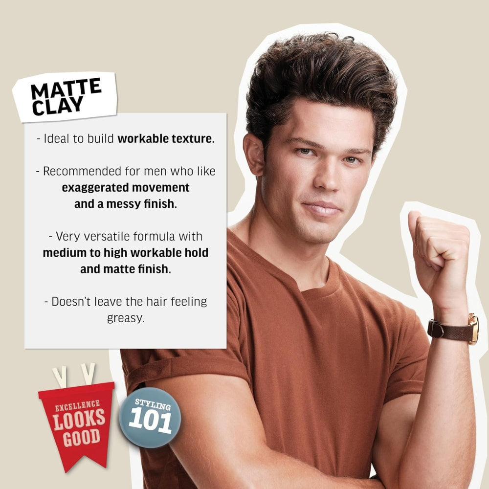 Pâte d'argile "Matte Clay" - Tenue moyenne et flexible, fini mate (85g/3.0oz)