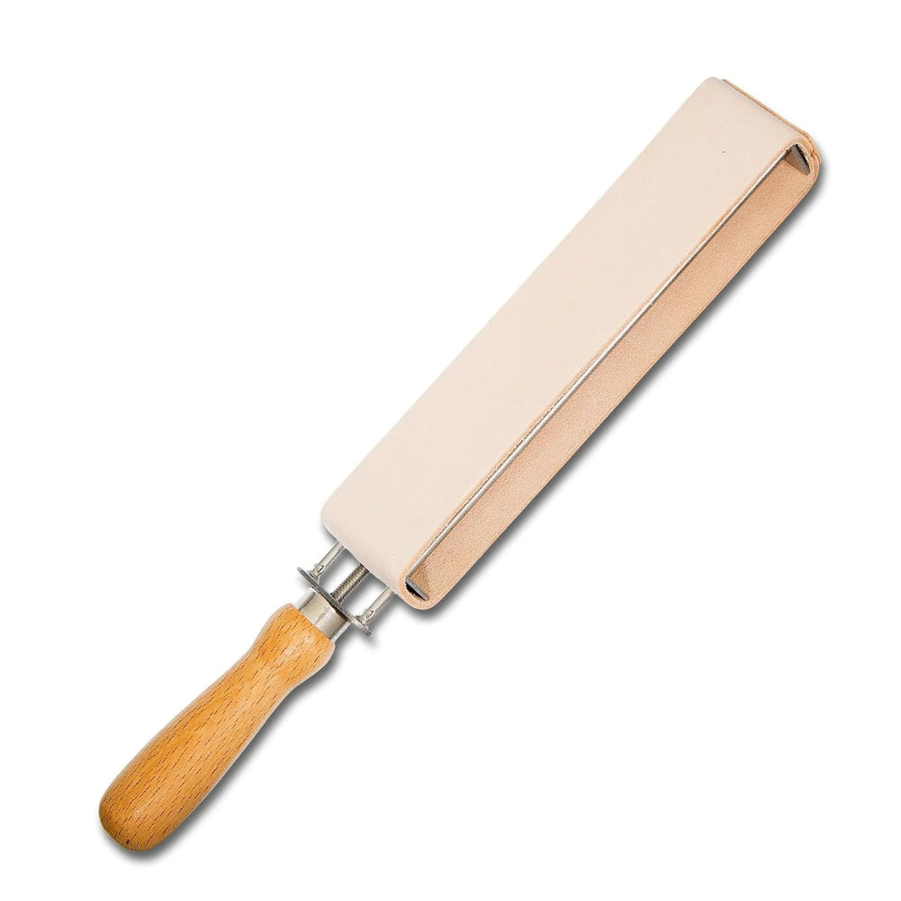 Sangle en cuir pour affûtage "Razor Strop 186" (33.5cm/13.2" x 4.5cm/1.77" x 2.8cm/ 1.10")