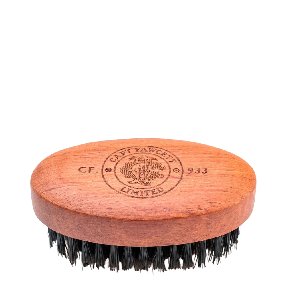 Wild Boar Bristle Beard Brush with Solid Wood Handle CF.933 (92mm/3.62" x 50mm/1.97")