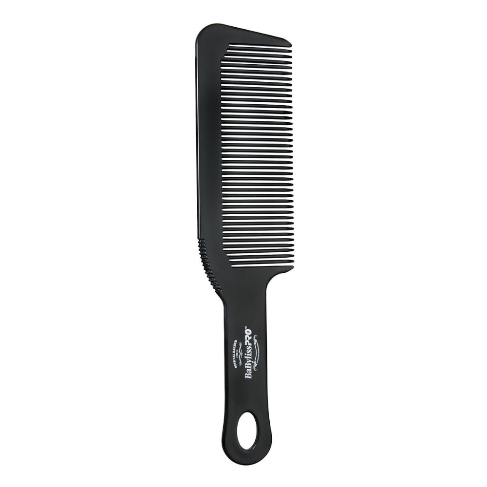 Peigne de barbier "Barber Comb Official Barber Tools" (22,8cm/9") - Noir