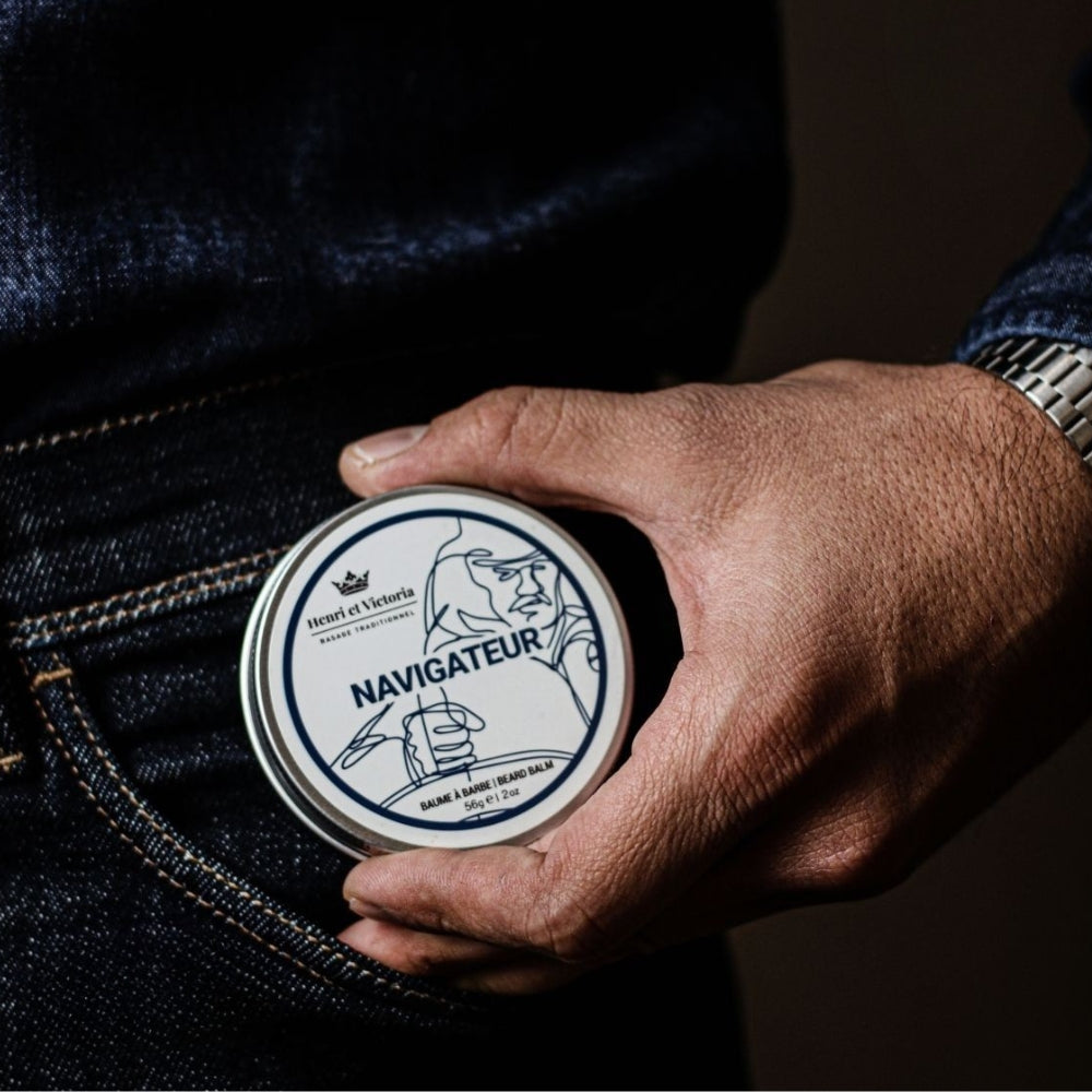Ensemble de soins de la barbe "Deluxe Beard Care Kit" - Navigateur