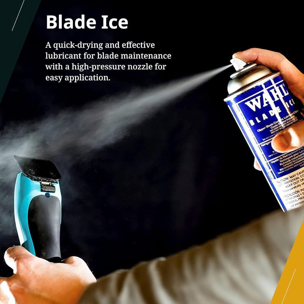 Liquide de refroidissement, lubrifiant et agent nettoyant pour lames de tondeuses "Blade Ice" (397g/14.0oz)