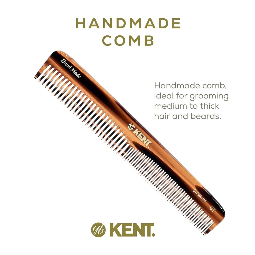 6T Dressing Table Comb - Coarse & Fine (175mm/6.9'')