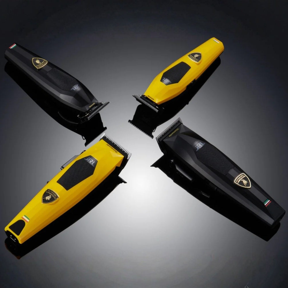 X Lamborghini - Duo tondeuse et tondeuse de finition sans fil "Diamante Collection" - Noir