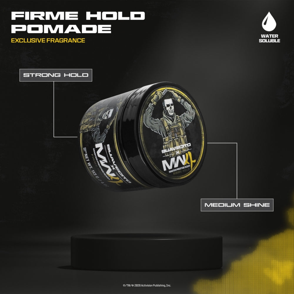 X MW4 - Firme Strong Hold Pomade Master Prestige Scent Edition (118.3ml/4.0oz)