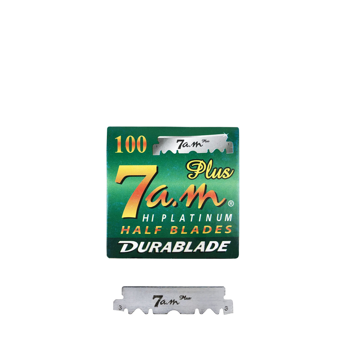 Demi-lame pour rasoir de barbier "Hi Platinum Durablade" (100 lames)