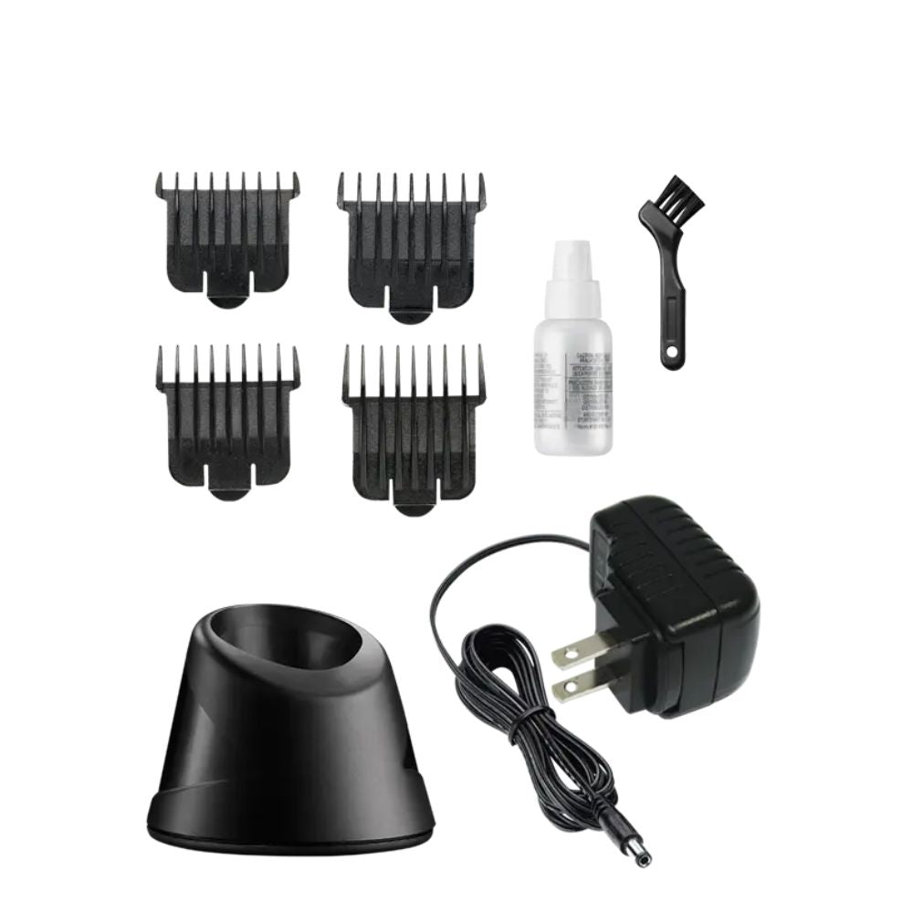 Tondeuse de finition avec ou sans fil avec pile Lithium-ion "SlimLine Pro Li Trimmer" #32810 - Chrome