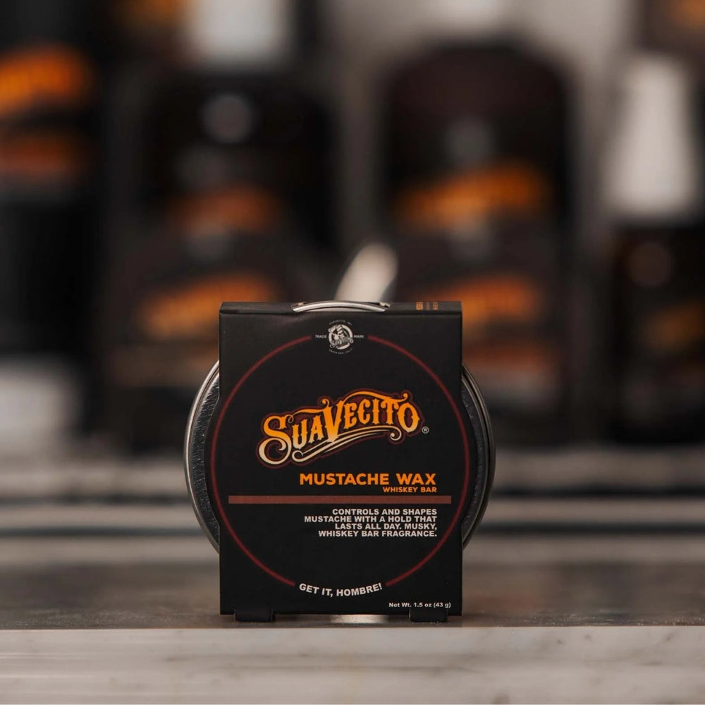 Cire à moustache "Mustache Wax" - Whiskey Bar (43g/1.5oz)