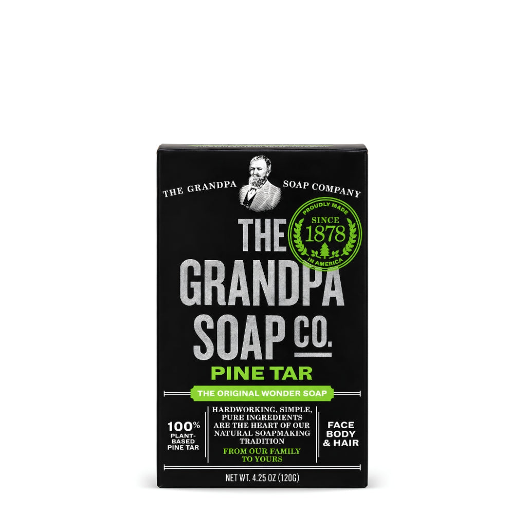 Pine Tar The Original Wonder Soap - Face Body and Hair (120g/4.25oz)