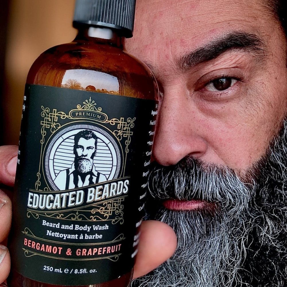Bergamot Grapefruit Beard and Body Wash (250ml/8.5oz)