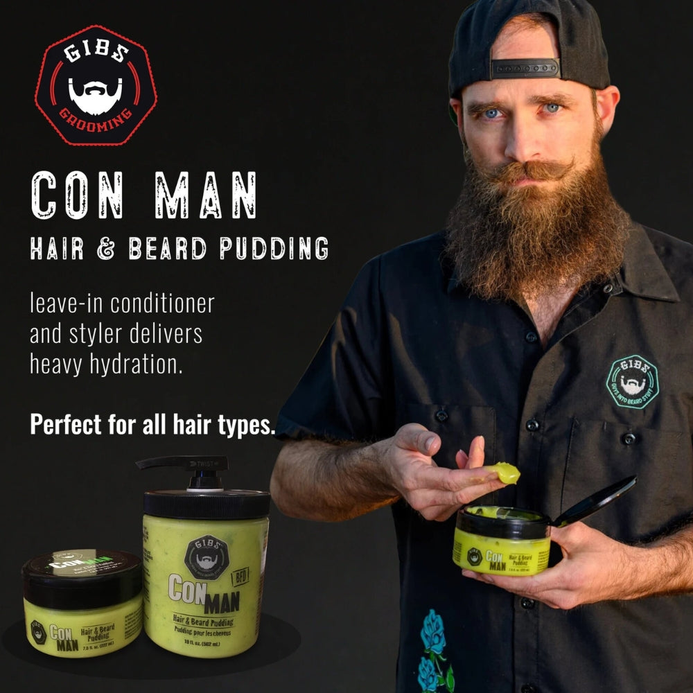Con Man Hydration Hair Pudding (222ml/7.5oz)