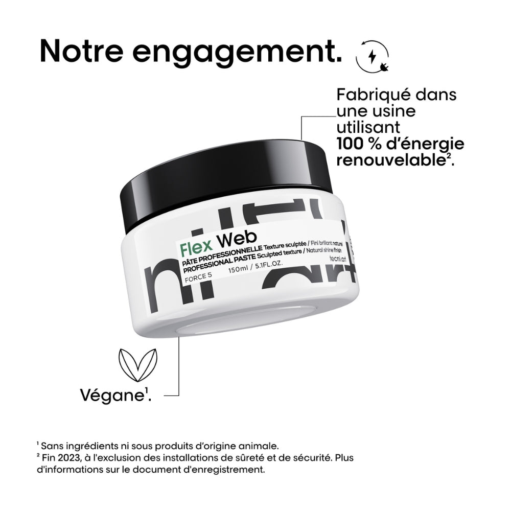 Pâte sculptante et évolutive "Tecni.Art Web" - Pâte fibreuse à tenue ferme (150ml/5.1oz)