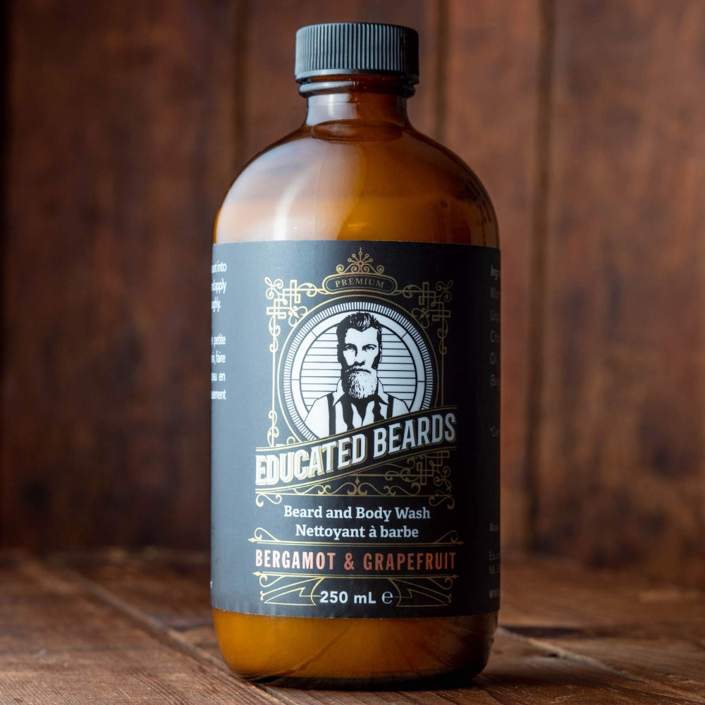 Bergamot Grapefruit Beard and Body Wash (250ml/8.5oz)