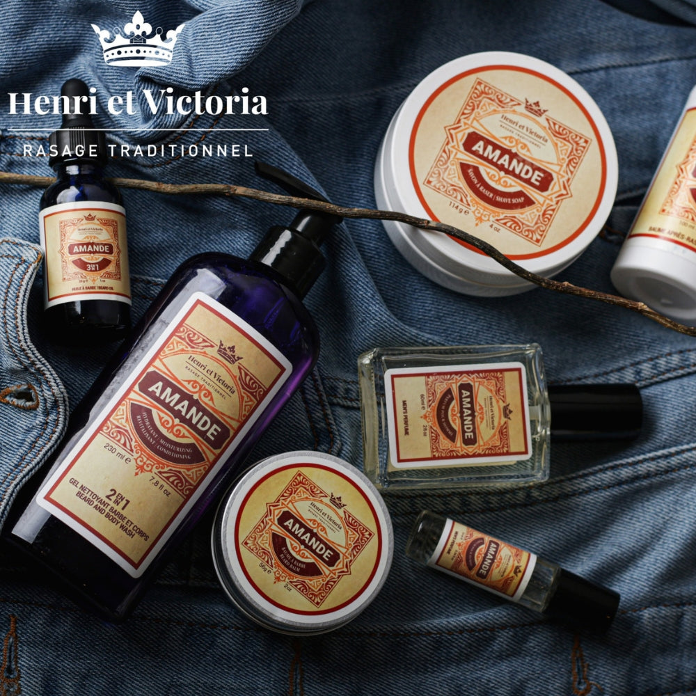 Après-rasage Splash "Amande" (114ml/4.0oz)